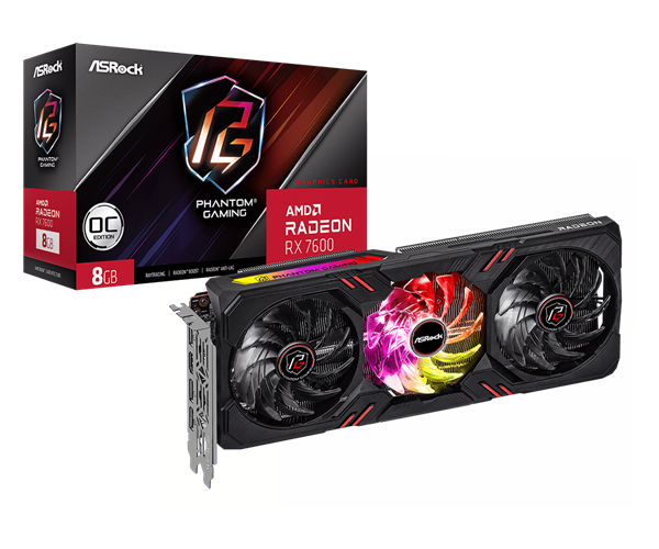 华擎科技发布AMD Radeon RX 7600系列显卡 提升你的游戏体验